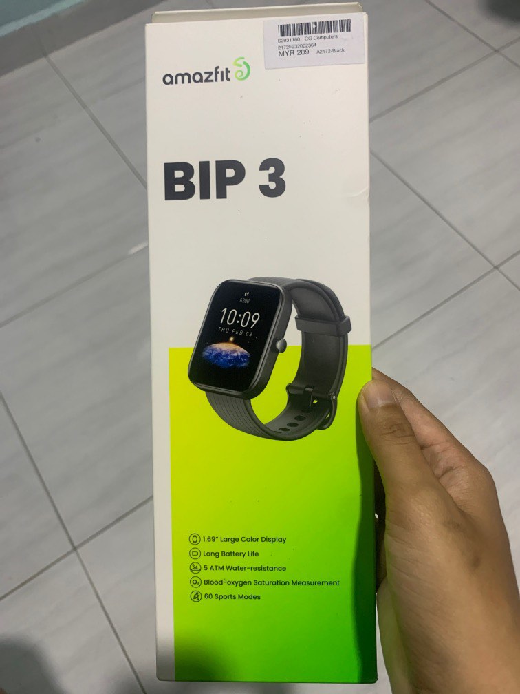 Amazfit bip hijau deals