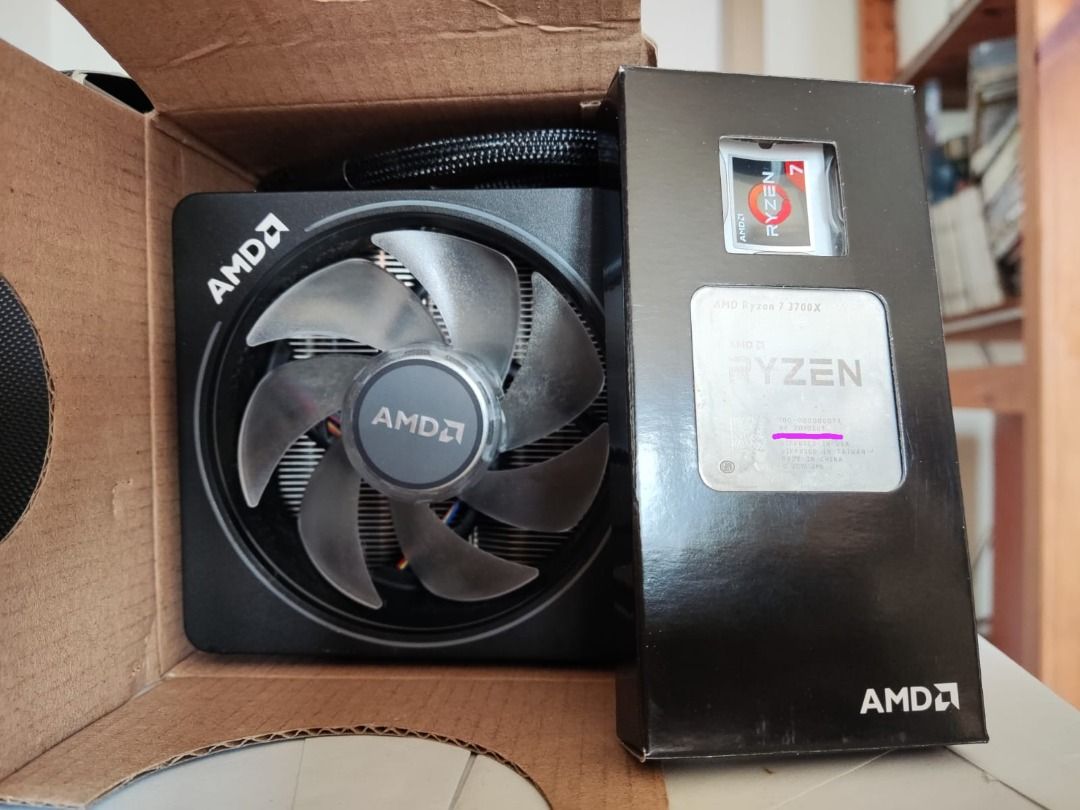 夏の新作コレクション 新品 AMD Ryzen 7 3700X withWraithPrismcool ...