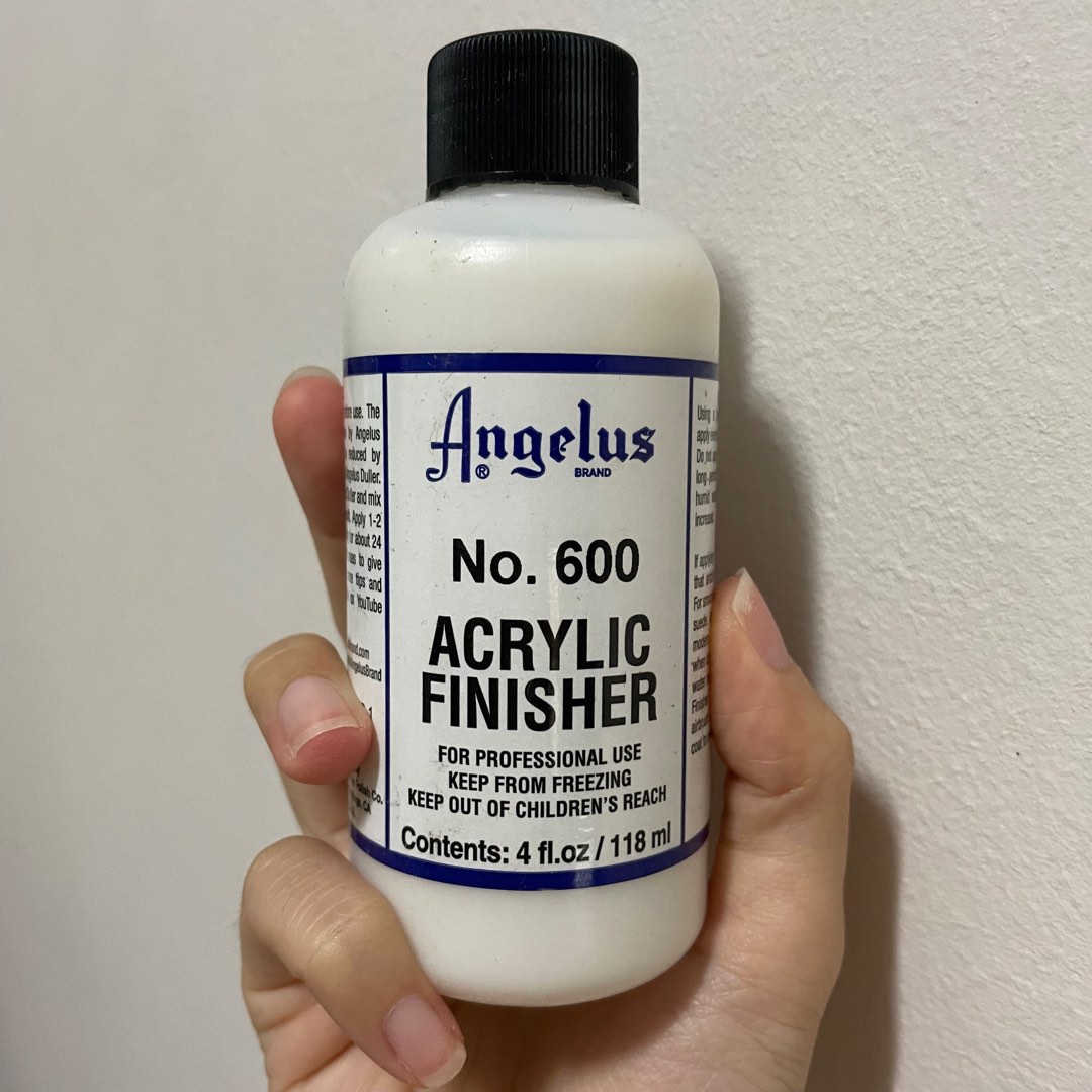 Angelus No.600 Acrylic Finisher 118ml, Hobbies & Toys, Stationery