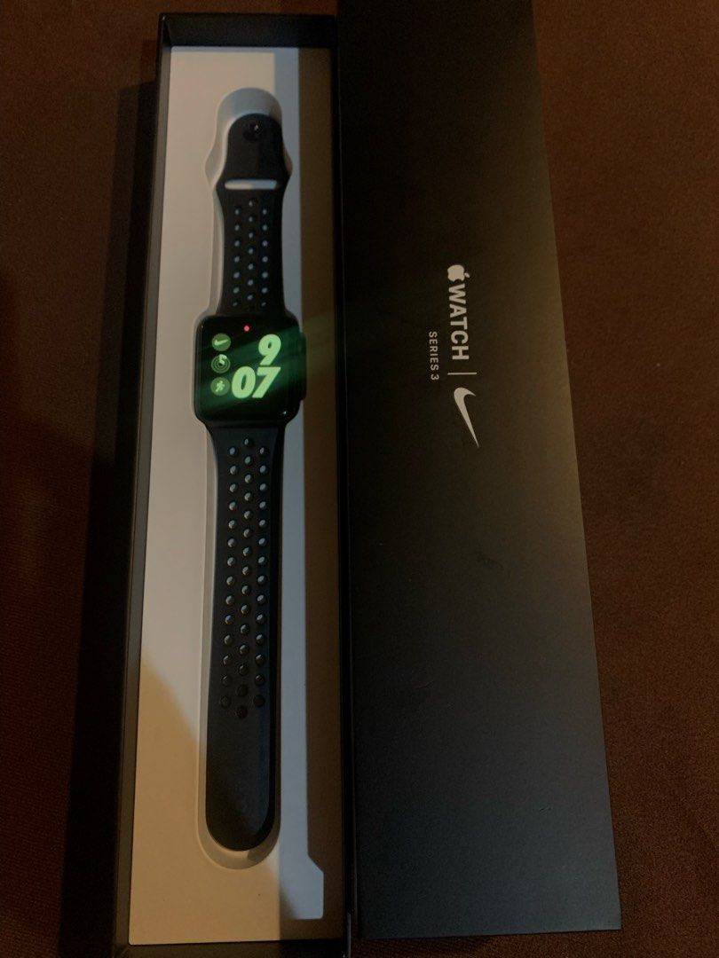 Apple Watch 3 Nike Series 42 Mm Mobile Phones Gadgets