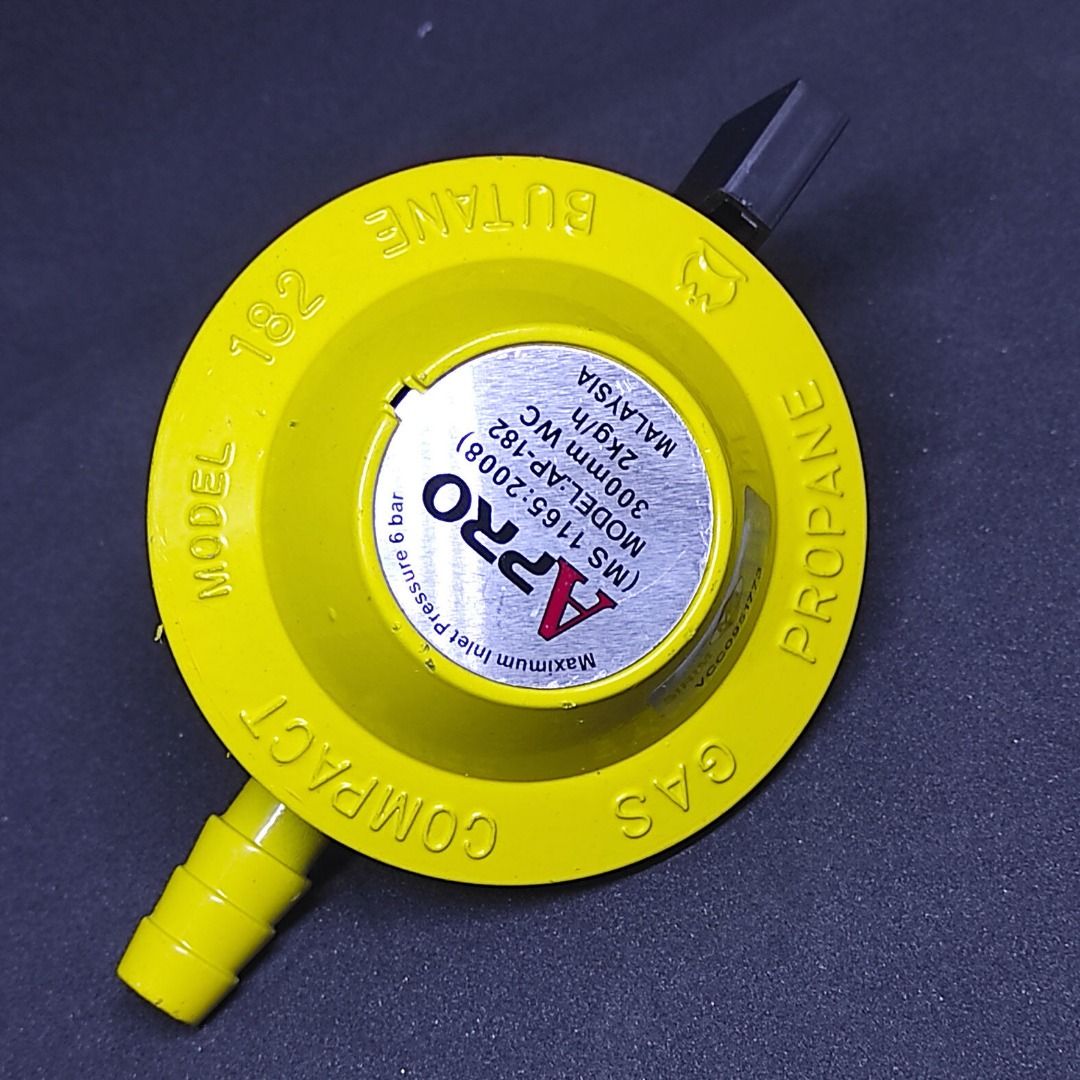 Apro Gas Regulator for Low Pressure Gas Stove, Furniture & Home Living