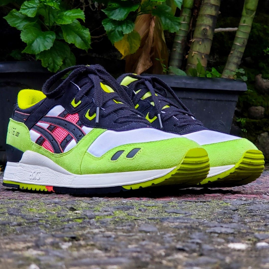 Asics gel lyte iii neon 2025