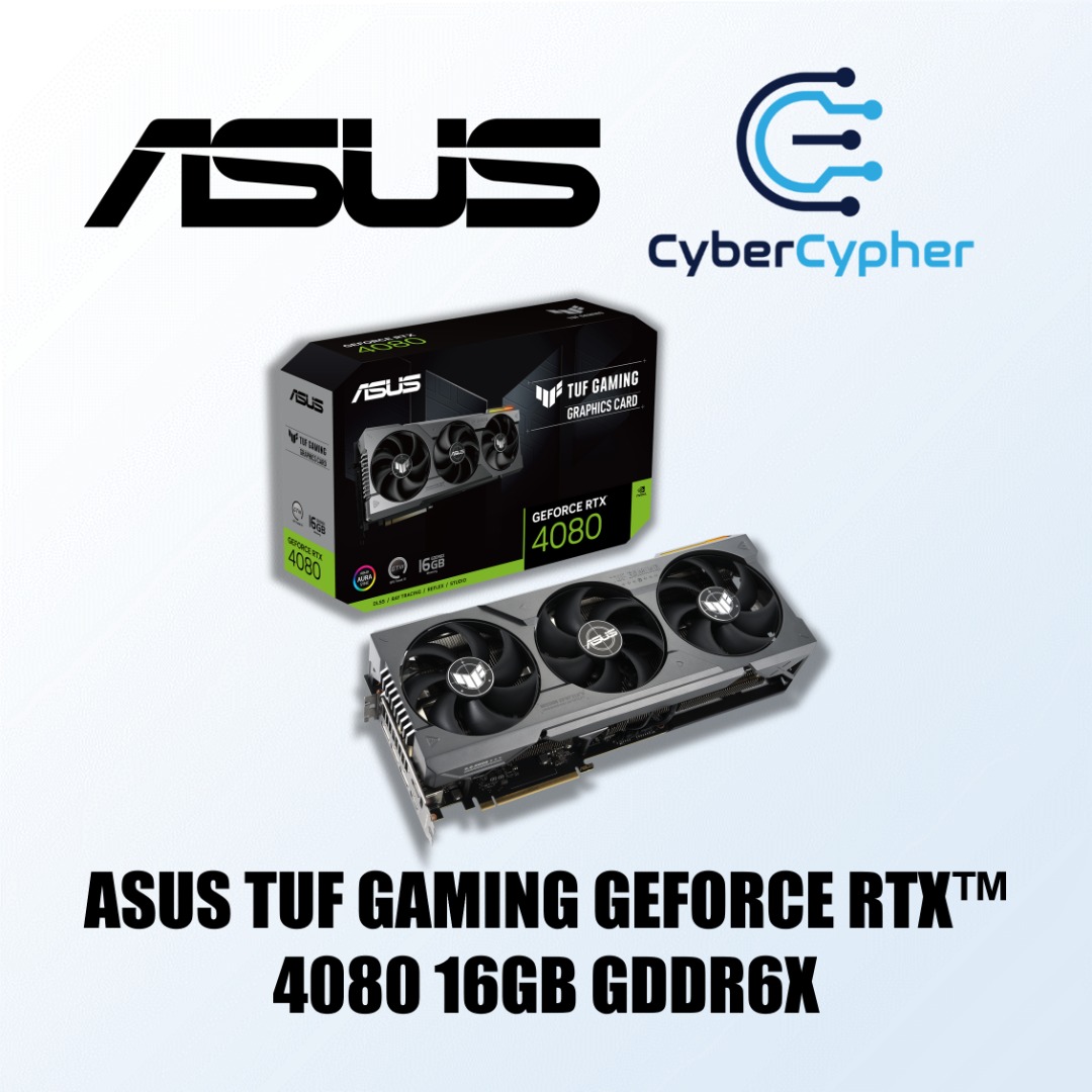 Asus Tuf Gaming GeForce Rtx 4080 16Gb Gddr6X Graphics Card
