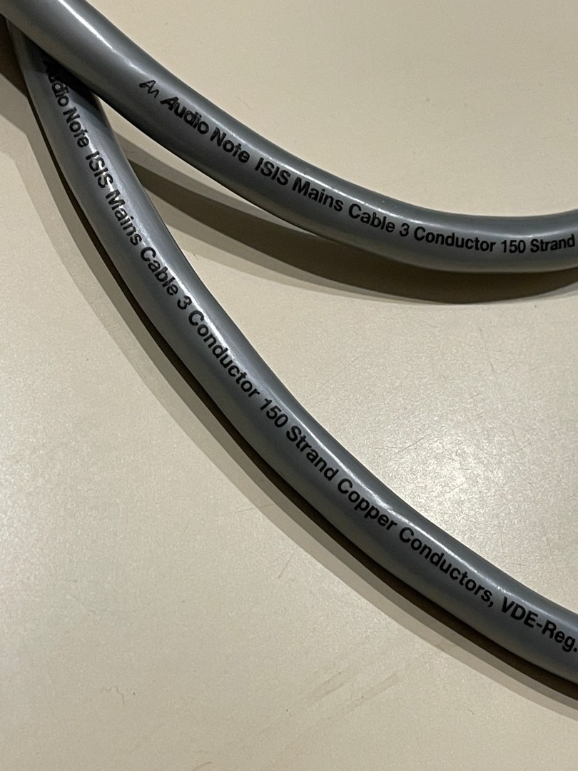 Audio Note ISIS MAIN CABLE, Audio, Other Audio Equipment on Carousell