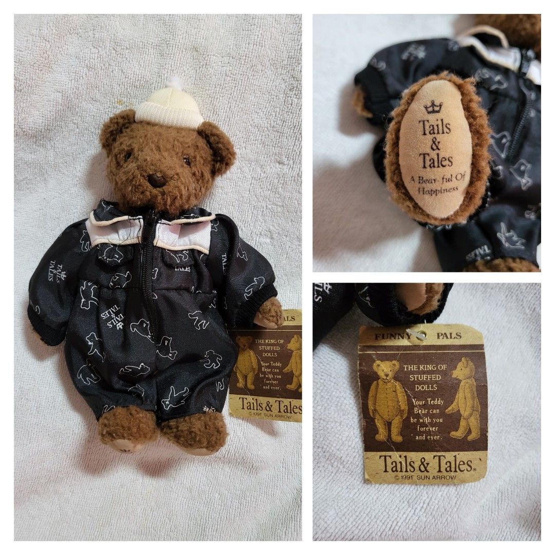 Tails & shop tales teddy bear