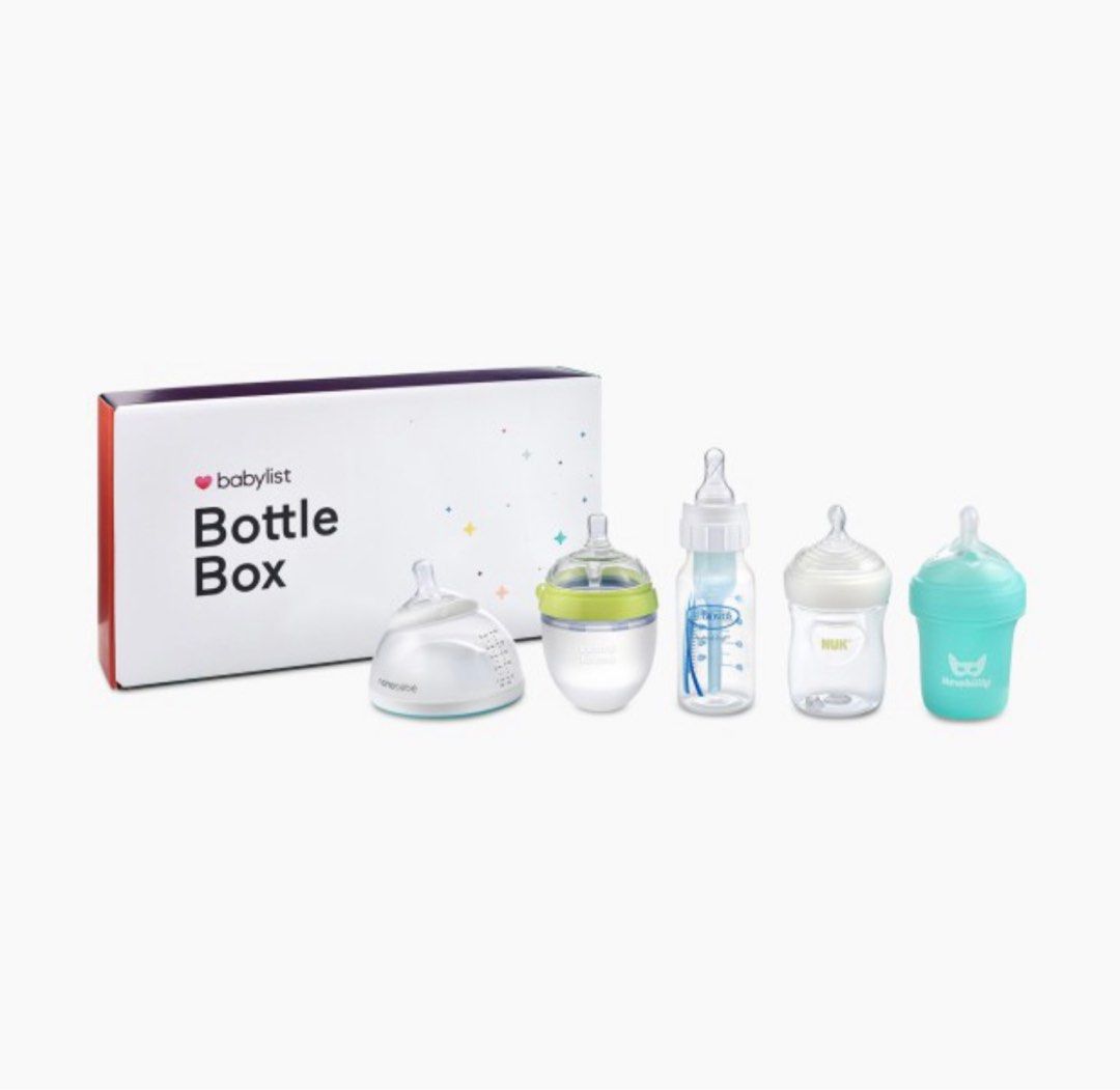 Baby bottle hot sale sample box