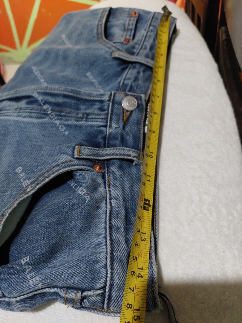 Calça Jeans com Estampa de Monogram - Ready-to-Wear