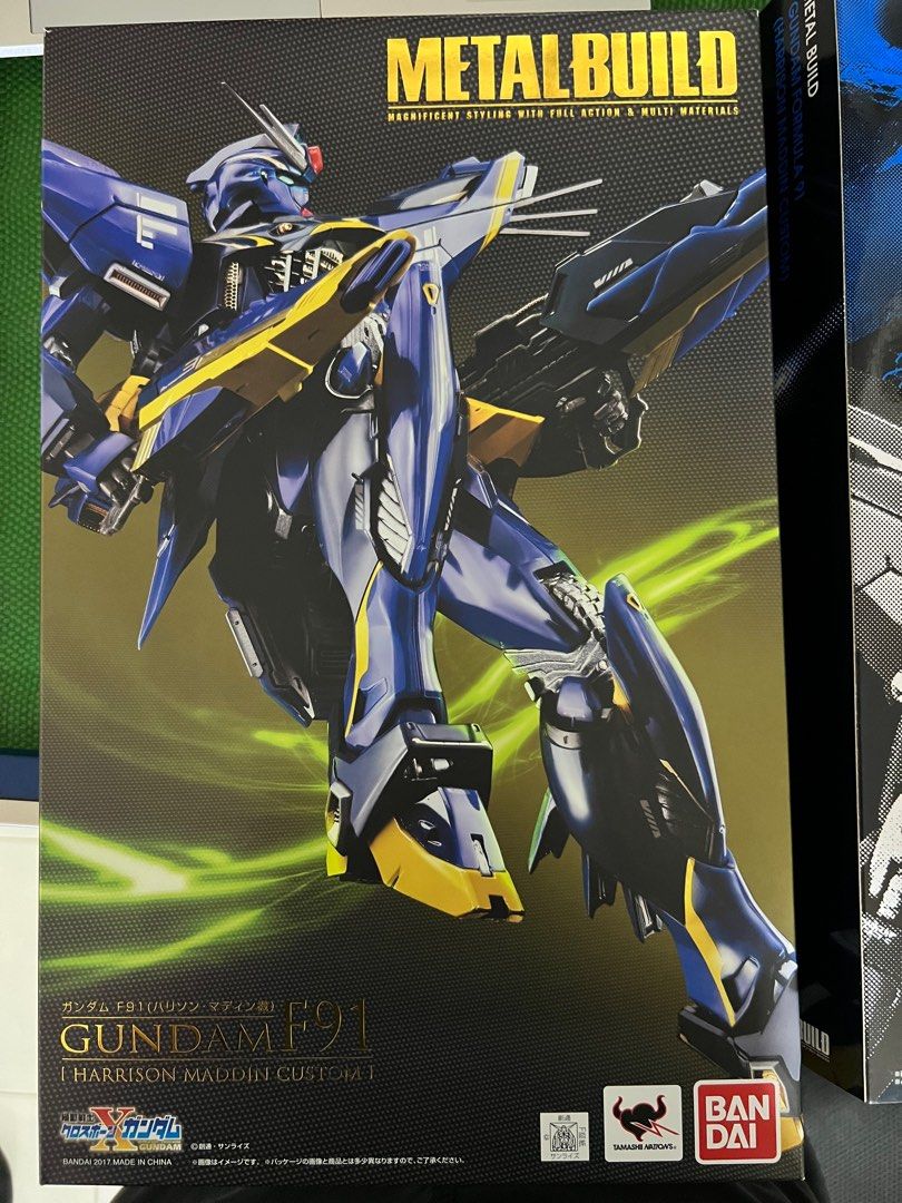 Bandai Gundam Metal build Gundam F91 Harrison Maddin Custom color ...