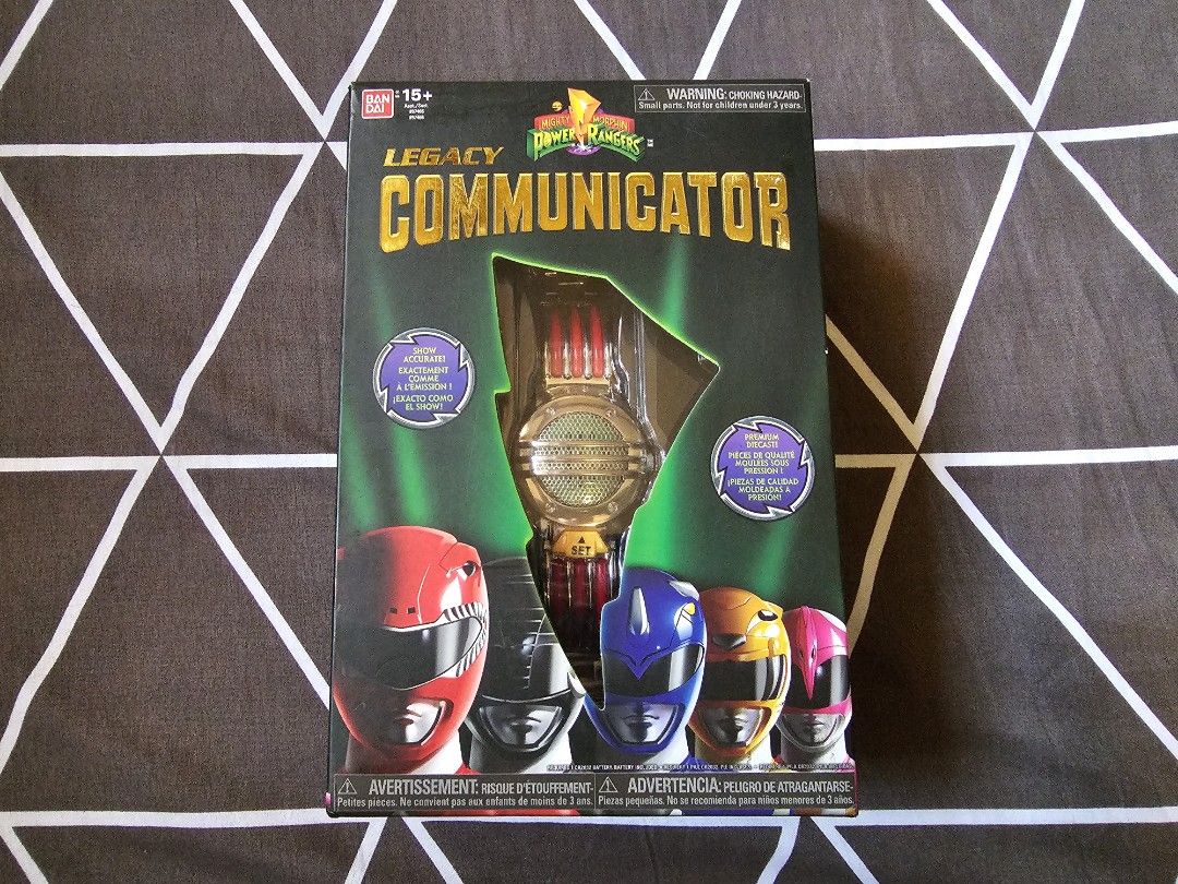 Power Rangers Comunicator Bandai Power Rangers Legacy Communicator Die Cast on Carousell