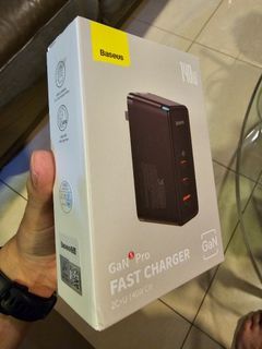 Baseus 140w GaN Travel Portable PD3.1 Fast Charger Laptop Smartphone