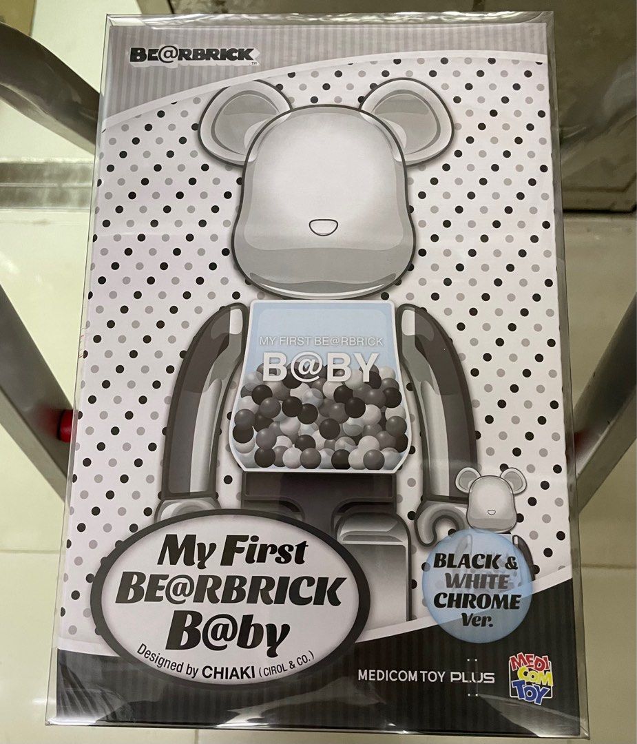 BE@RBRICK SILVER CHROME Ver. 100％ & 400％