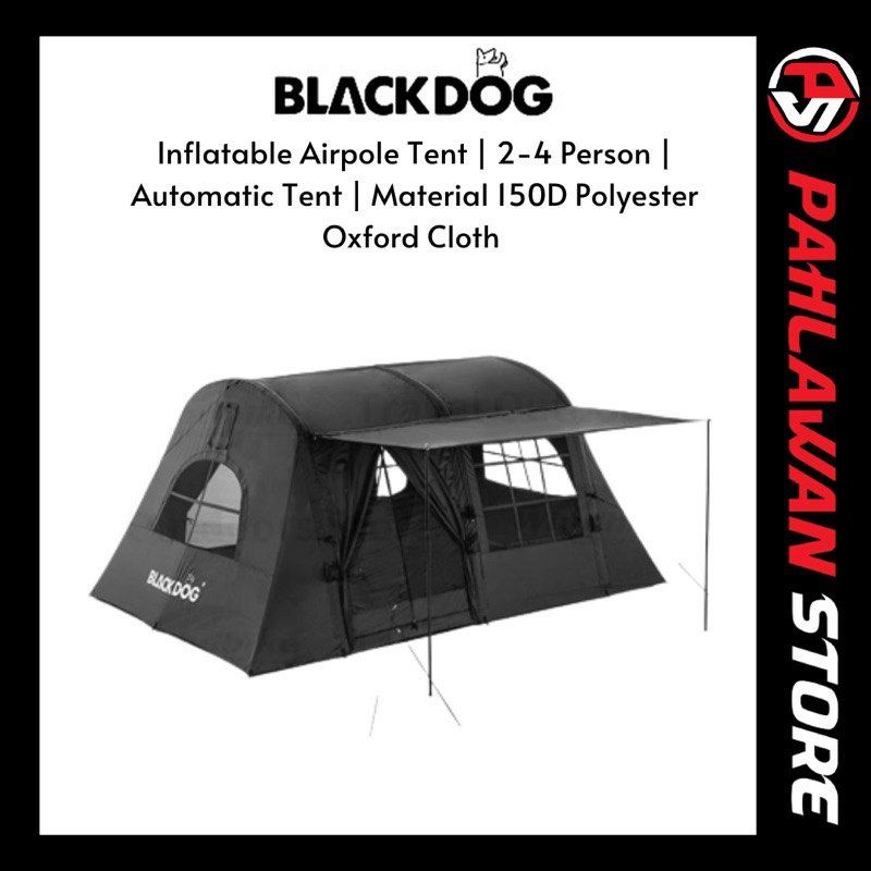Air clearance pole tent