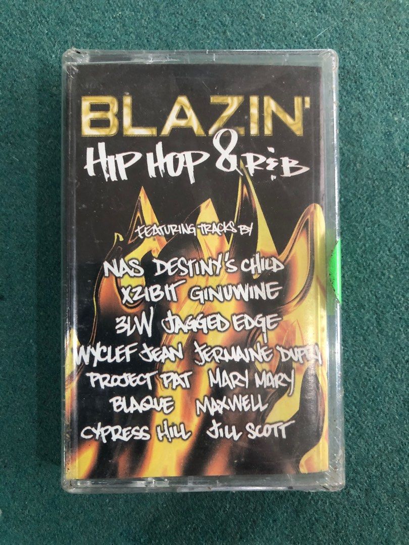 BLAZIN’ - Hip Hop & RnB (Category: CDs & DVDs) located in Cagayan de Oro. Submitted by rarefind (Listing ID 1219211210, Image 1). Description: Cassette Tape #Foreign Cassette Tape #Tape #90s #Hip Hop / R&B.