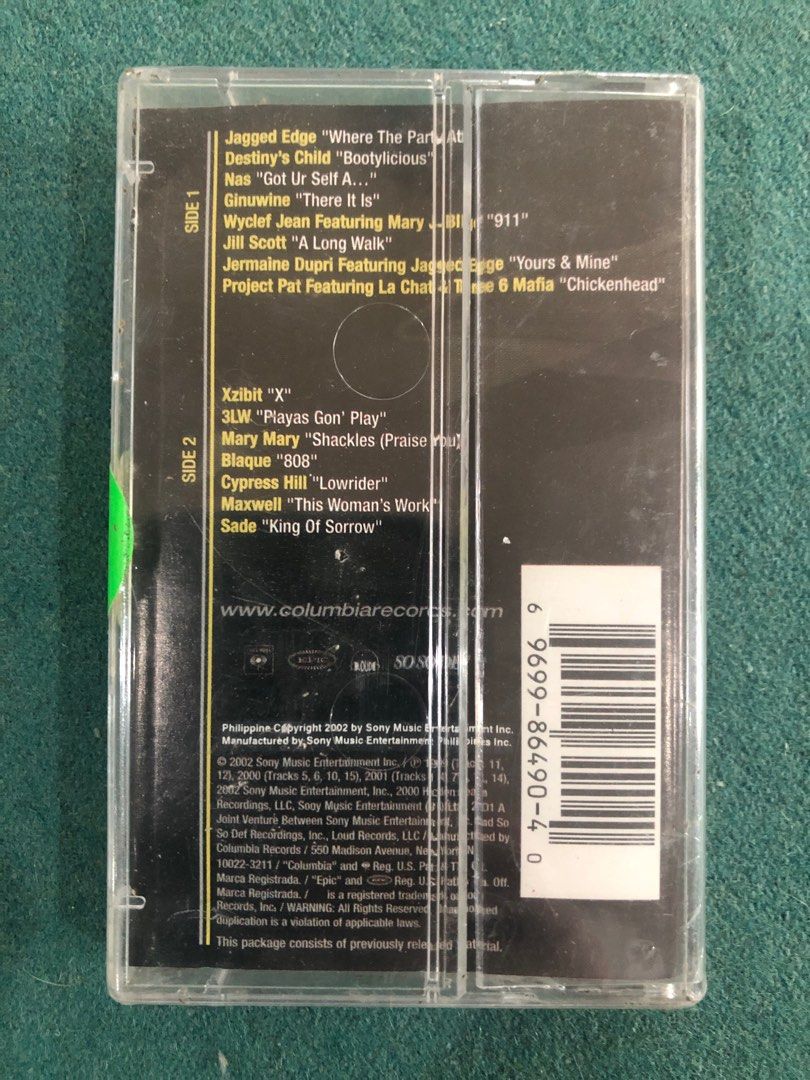 BLAZIN’ - Hip Hop & RnB (Category: CDs & DVDs) located in Cagayan de Oro. Submitted by rarefind (Listing ID 1219211210, Image 2). Description: Cassette Tape #Foreign Cassette Tape #Tape #90s #Hip Hop / R&B.
