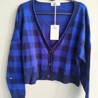 Blue Cardigan