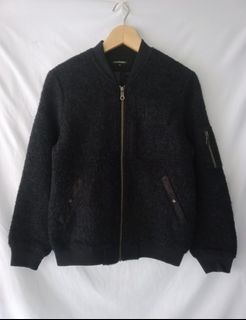Bomber Wool Jacket Brand LAUTREAMONT