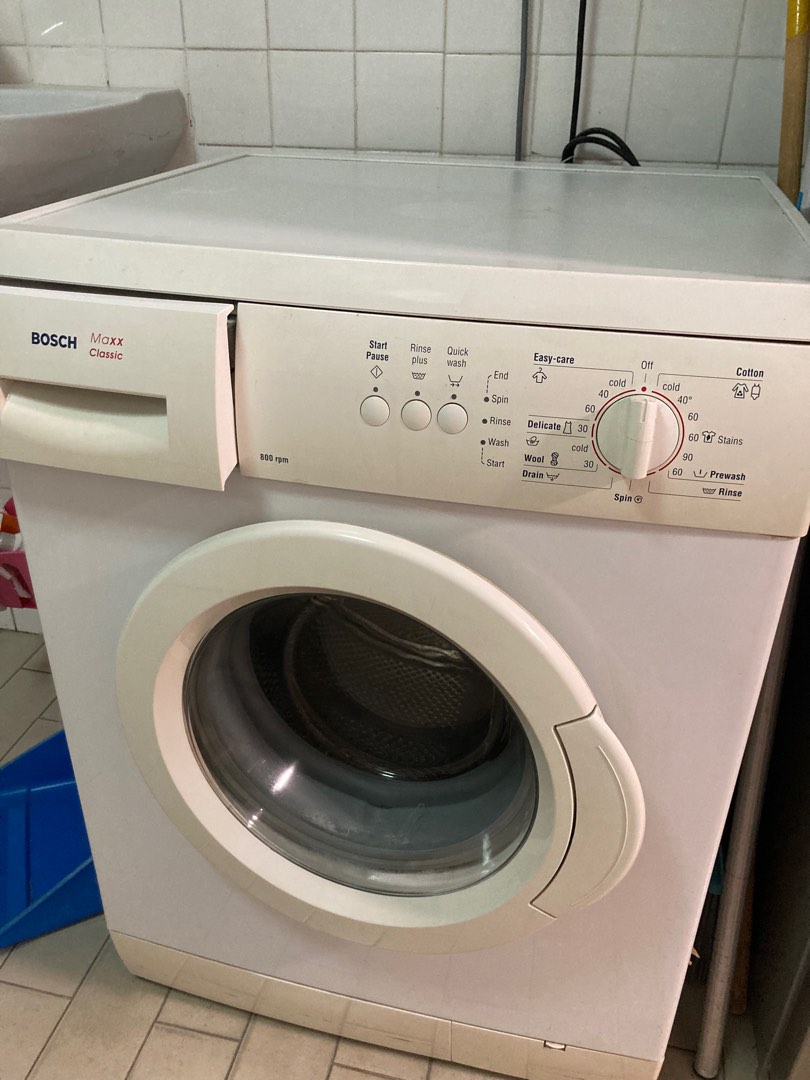 Bosch maxx classic washing machine, TV & Home Appliances, Washing