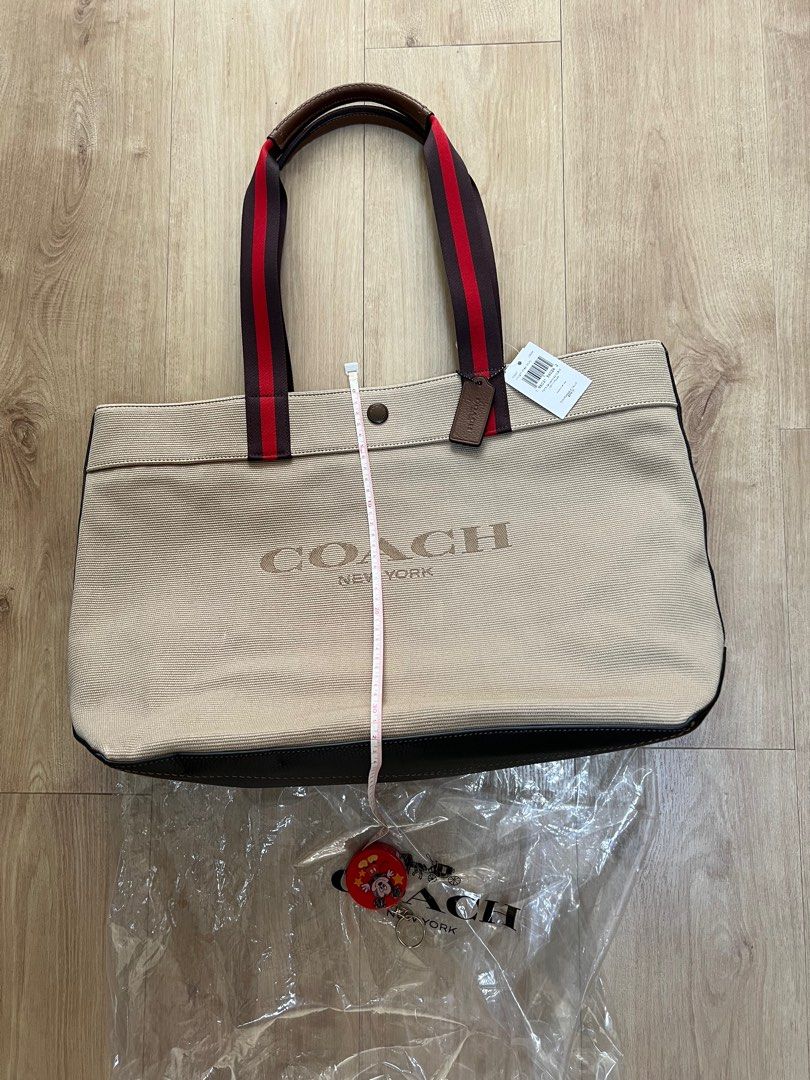 Brand New Coach Canvas Tote Bag