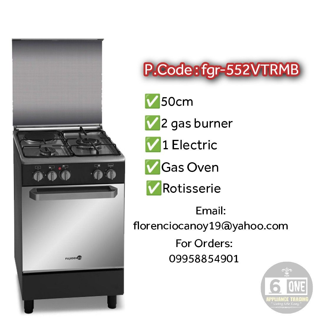 BRAND NEW FUJIDENZO GAS RANGE, TV & Home Appliances, Kitchen Appliances