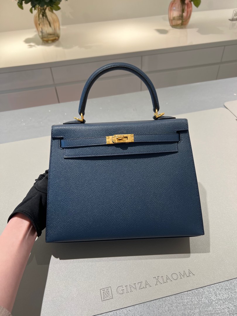 Hermes Kelly 25 Sellier Gris Etain Epsom in GHW Brand New C Stamp, Luxury,  Bags & Wallets on Carousell