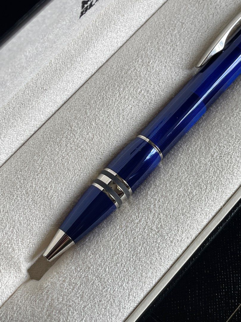 Montblanc starwalker cool on sale blue ballpoint pen