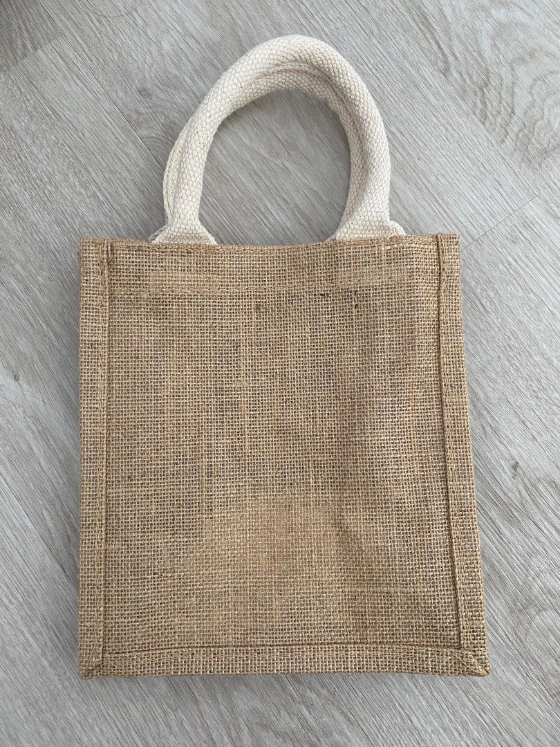 BRAND NEW Muji Jute My Bag A6, Women's Fashion, Bags & Wallets, Beach Bags on Carousell
