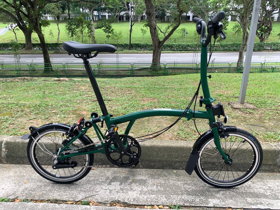 Brompton Racing green 2023 black edition Sports Equipment