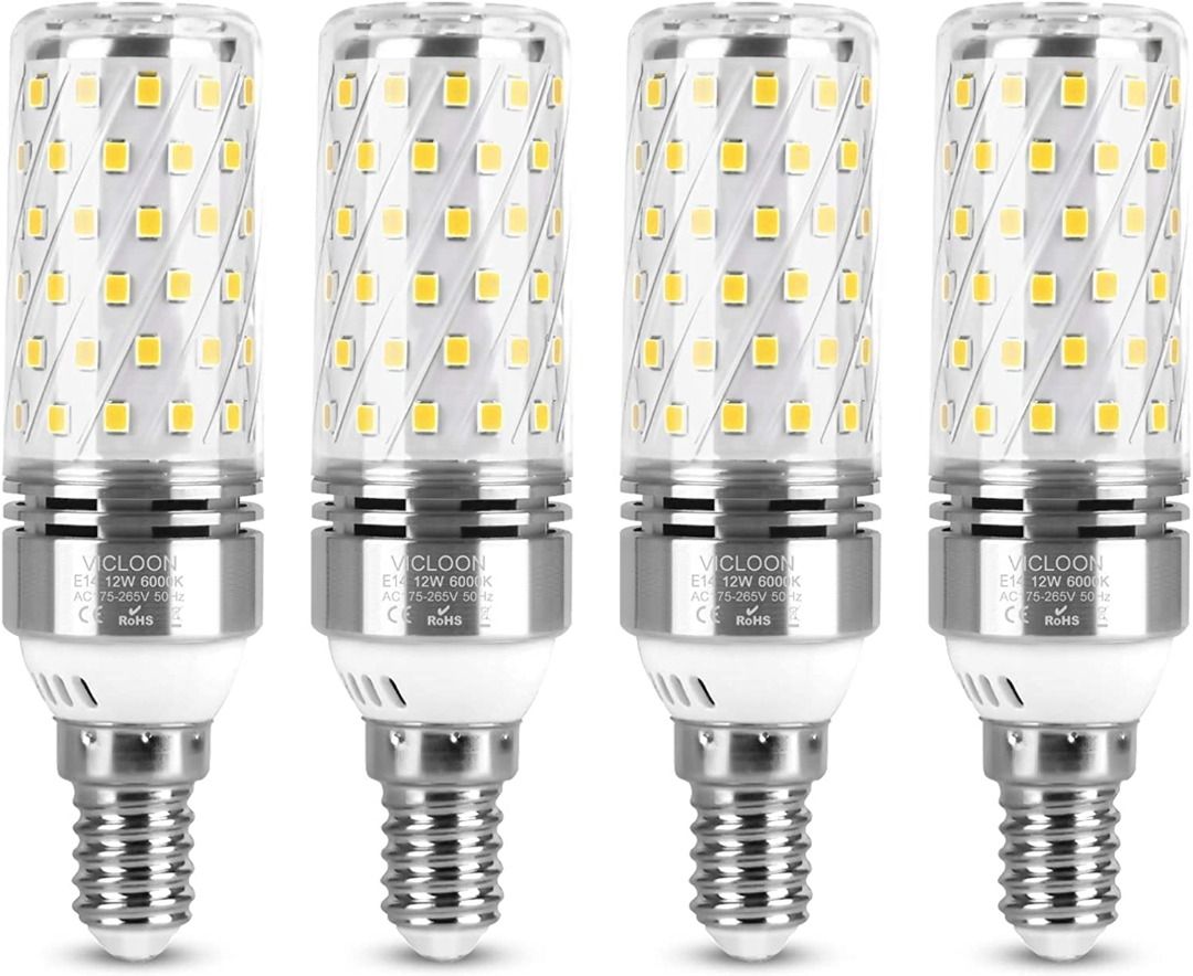 Led Corn Light Bulb E14 12w Candelabra Bulbs 100w Equivalent