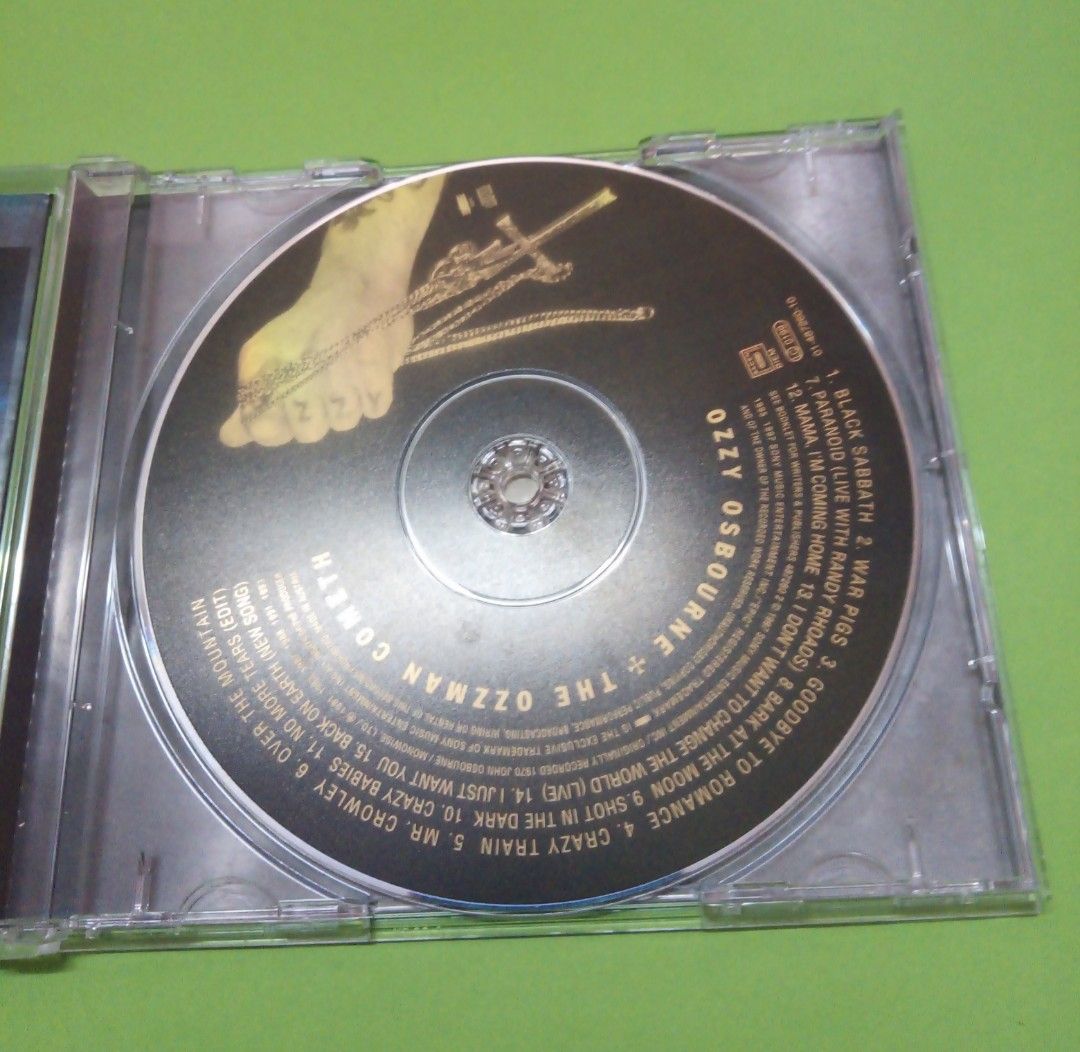 ozzy osbourne the ozzman cometh cd