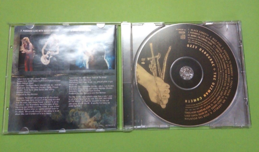 ozzy osbourne the ozzman cometh full album