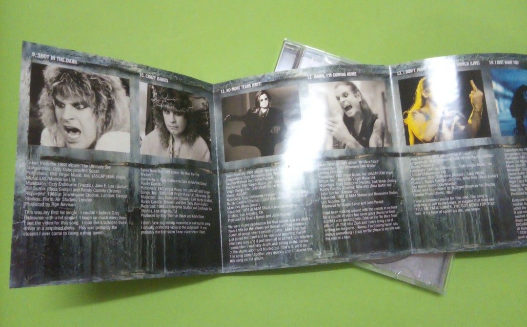 ozzy osbourne the ozzman cometh cd