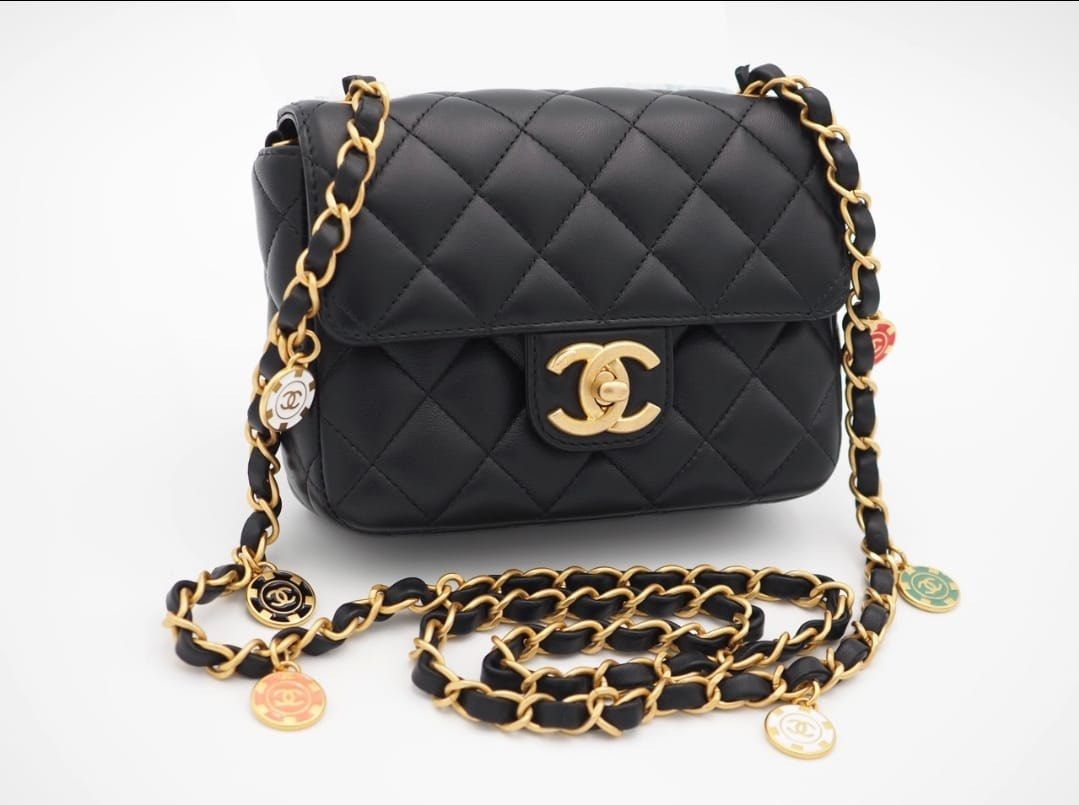 chanel clutch with handle