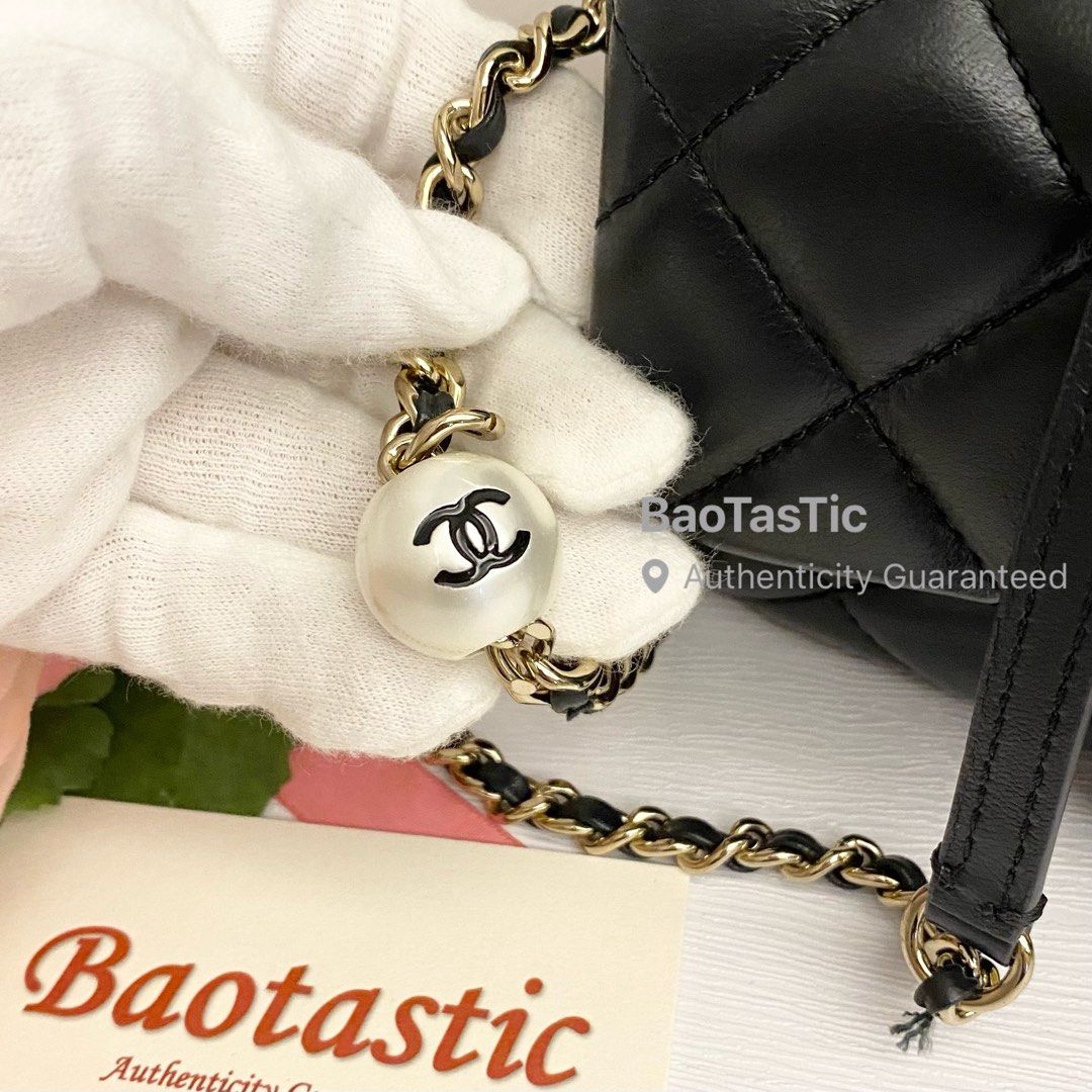 Chanel My Precious Pearls Mini Flap Bag, Luxury, Bags & Wallets on Carousell