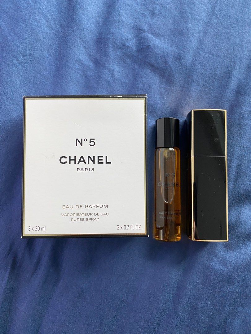 Chanel No. 5 Perfume - Travel Size, Beauty & Personal Care, Fragrance &  Deodorants on Carousell