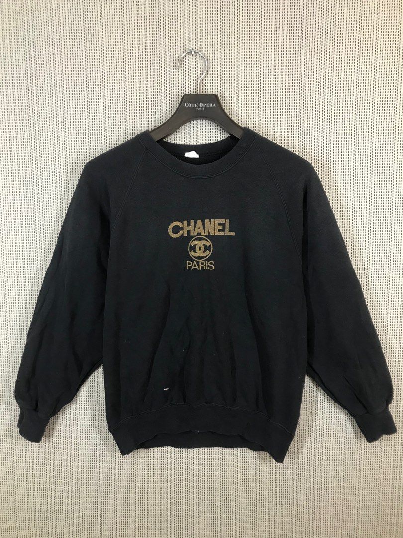 chanel sweatshirt bootleg