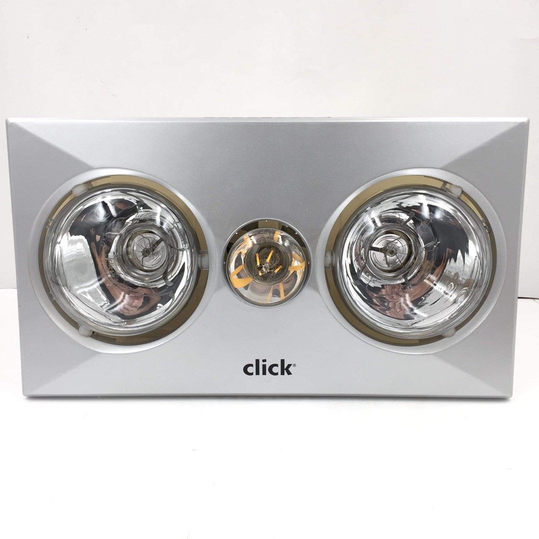 CLICK 3-in-1 Heater Exhaust Fan with LED -White, Furniture u0026 Home Living,  Bathroom u0026 Kitchen Fixtures on Carousell