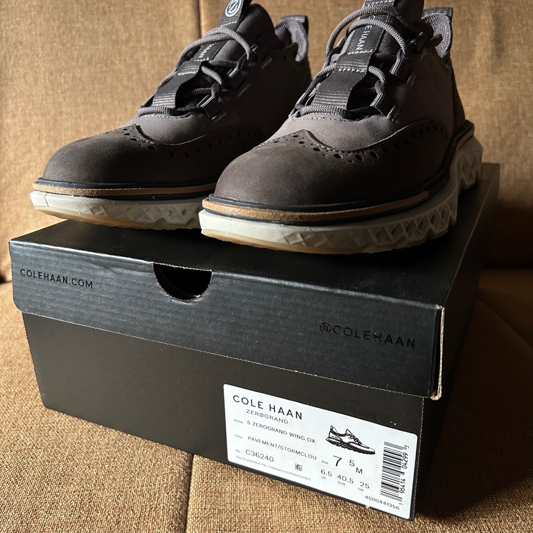 Cole Haan Work Sneakers 5 Zerogrand Wingtip Oxford Men s Shoes