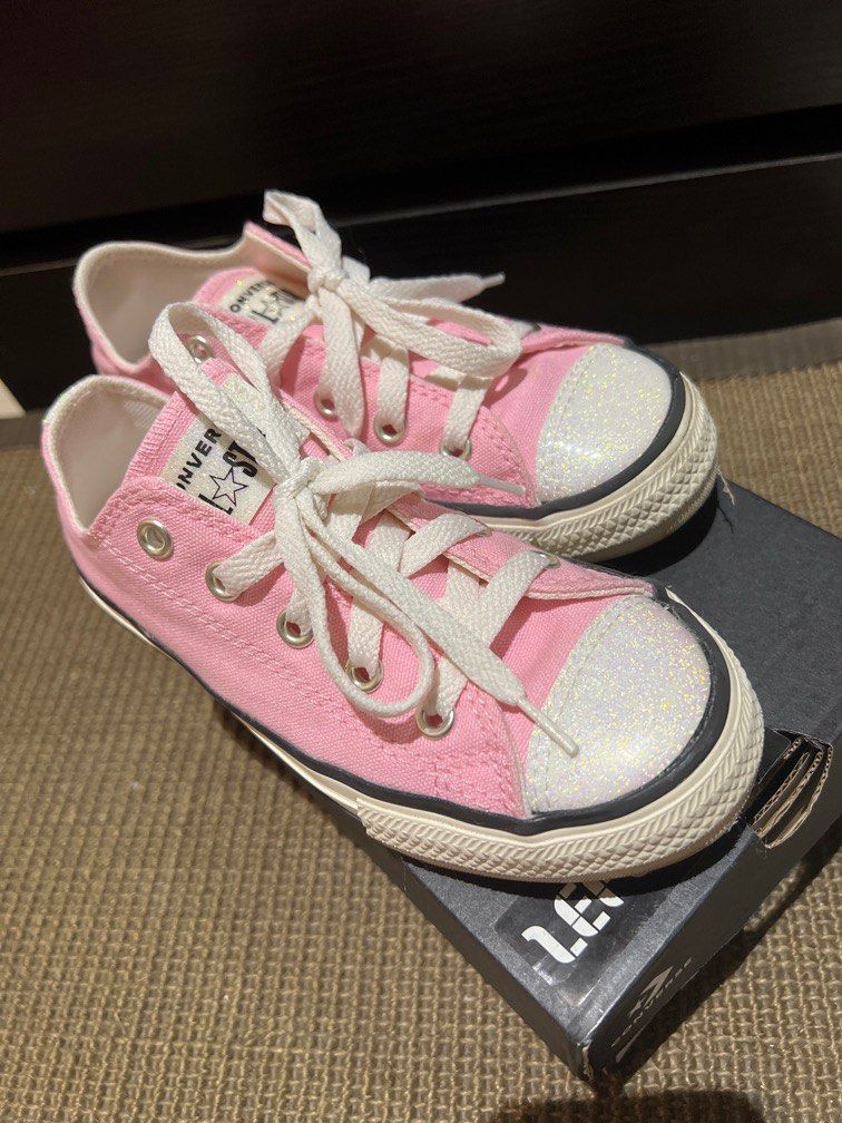 Pink converse size 12 store