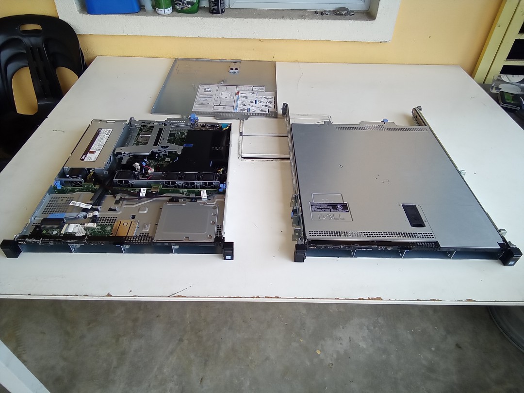 Poweredge R230 Inside Dell PowerEdge R230 (Halfcut Server - For Refurbish & Parts Salvaging ...