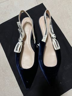 Dior 繫帶鞋 平底鞋 尖頭鞋 全新