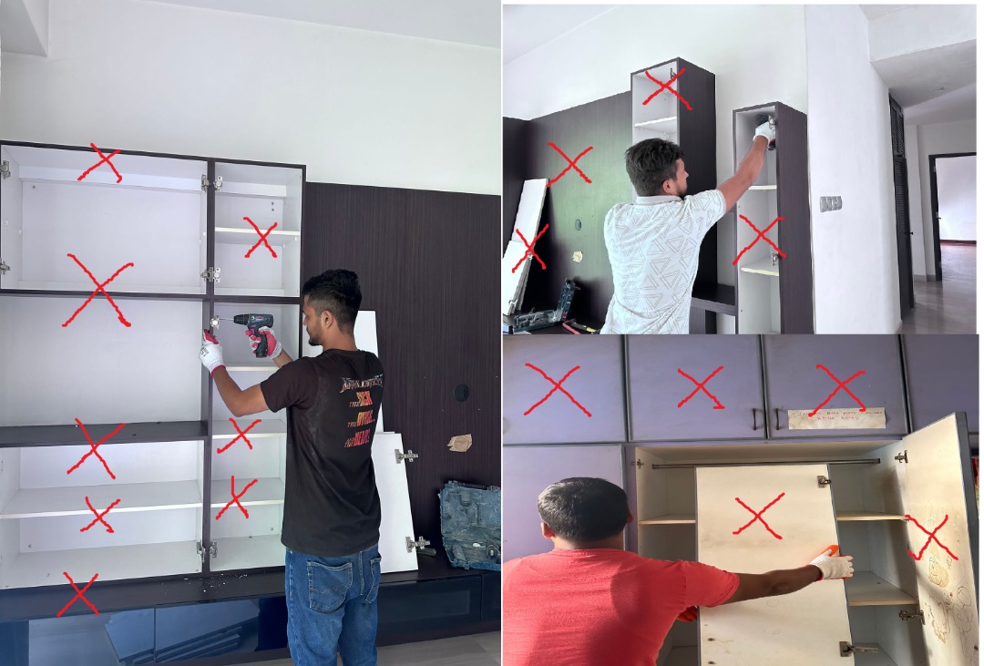 Dismantle & Dispose services Kitchen Toilet