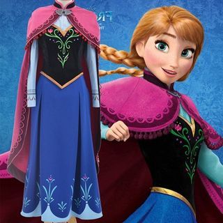 RENT / SALE Disney Frozen Princess Anna Cosplay Costume