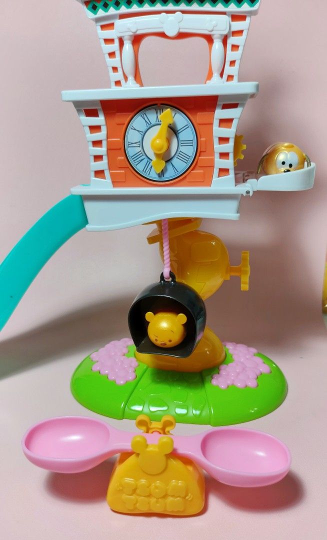 Disney tsum tsum squishies clock tower playset on sale