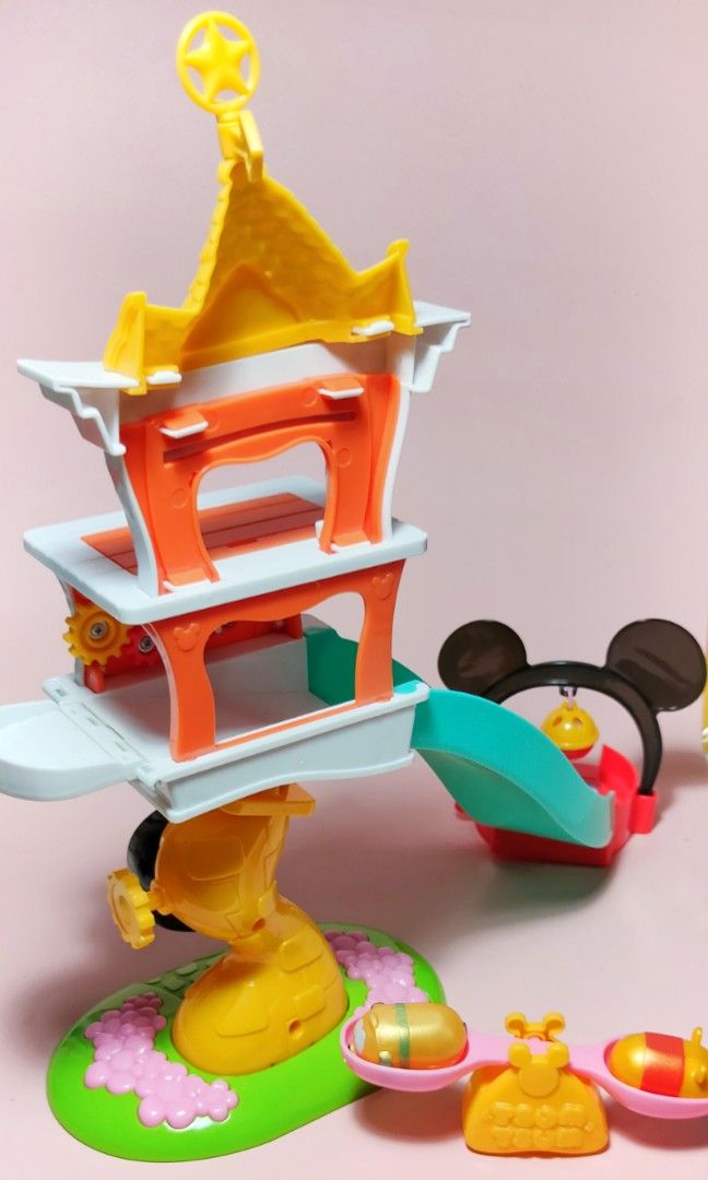 Disney tsum tsum squishies clock hotsell tower playset