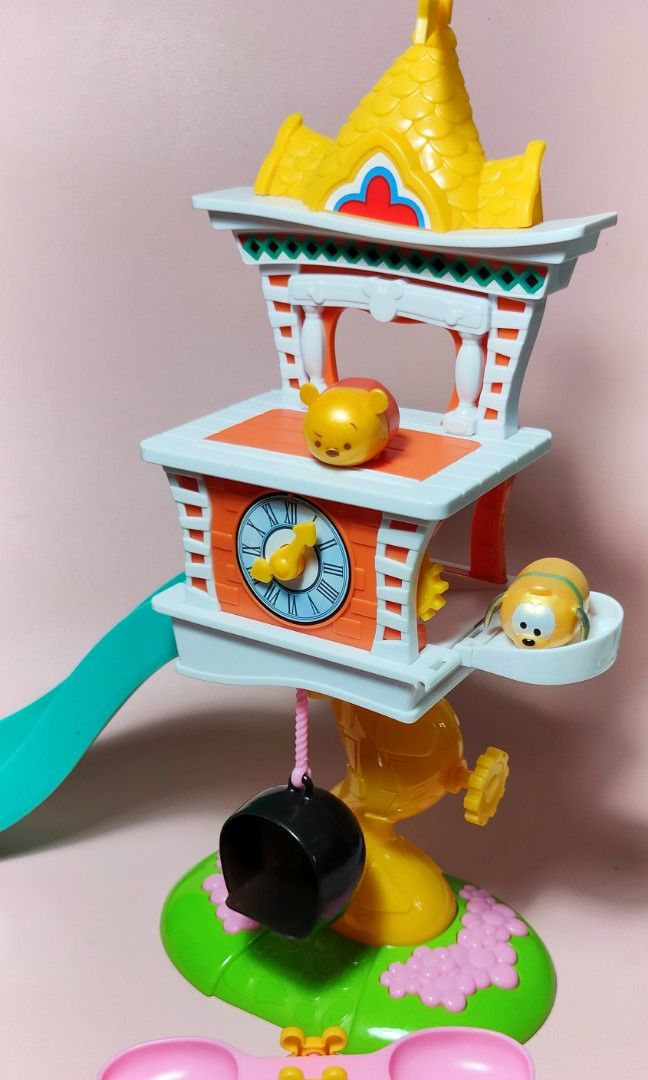 Disney tsum tsum squishies clock best sale tower playset