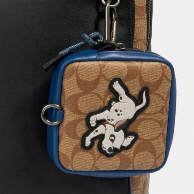 Coach dalmatian purse top