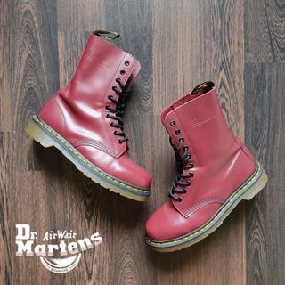 DR. MARTENS AIRWAIR 1490 | Cherry Red Boots
