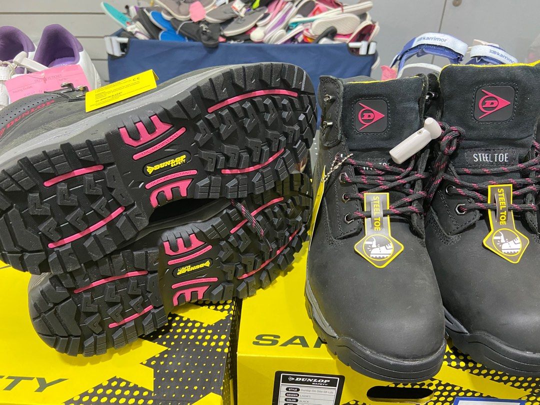 Dunlop safety boots womens top