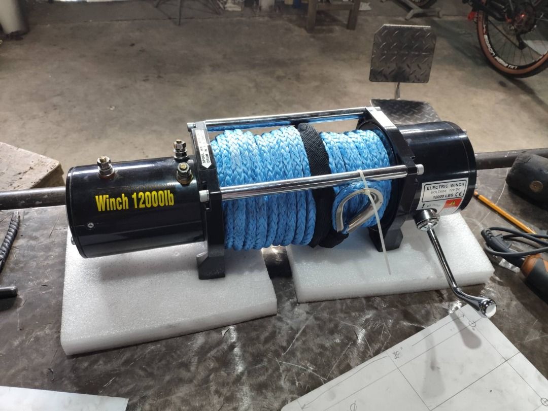Electric Winch 12V 12000lbs, Car Parts & Accessories, Other Automotive ...