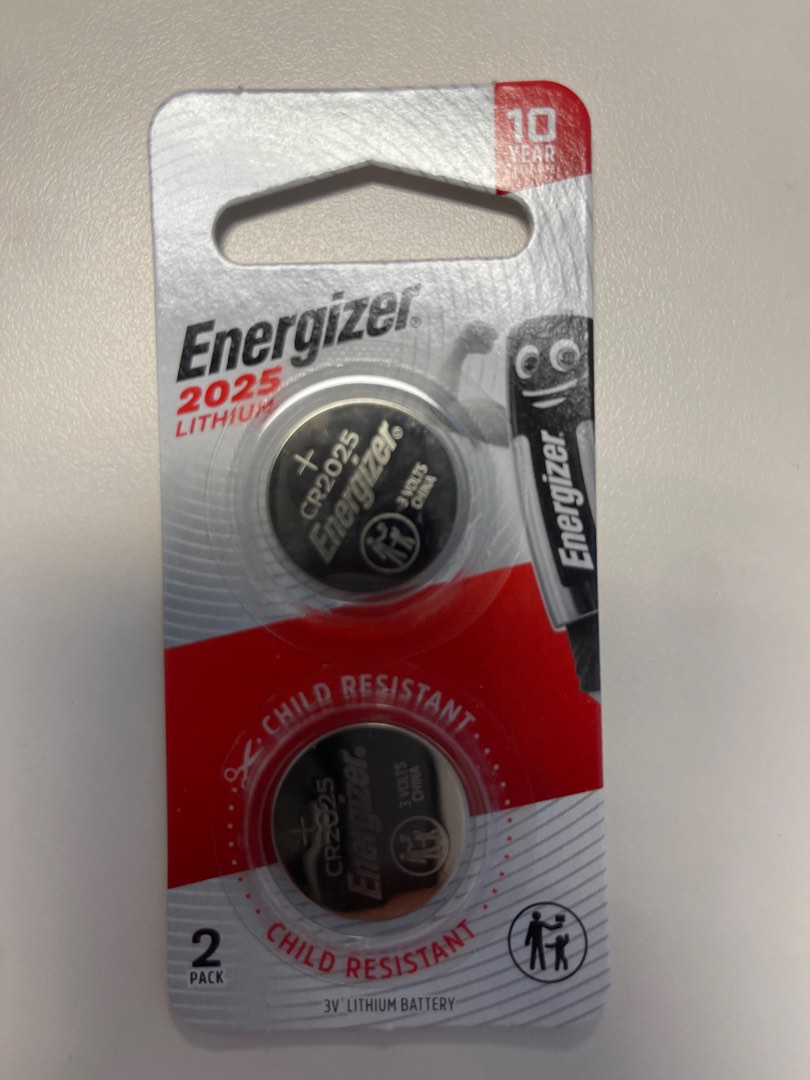 Energizer 2025 batteries, Photography, Photography Accessories